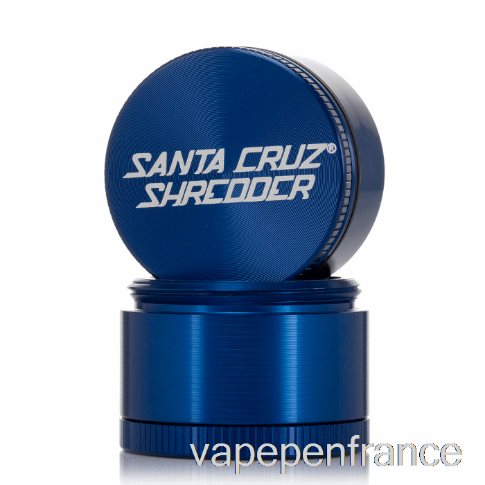 Santa Cruz Shredder 1,6 Pouces Petit Broyeur 4 Pièces Bleu (40 Mm) Stylo Vape